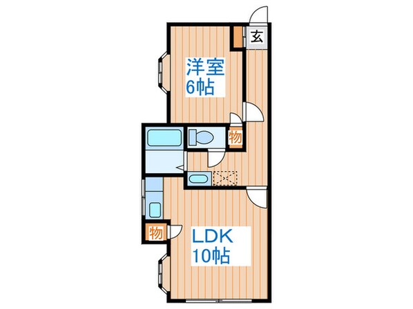 メゾンＫの物件間取画像